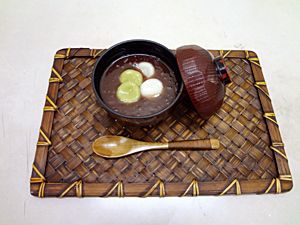 青汁ぜんざい